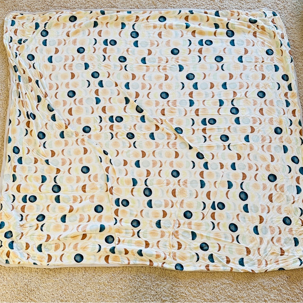 Little Sleepies Luna Neutral Large Cloud Blanket